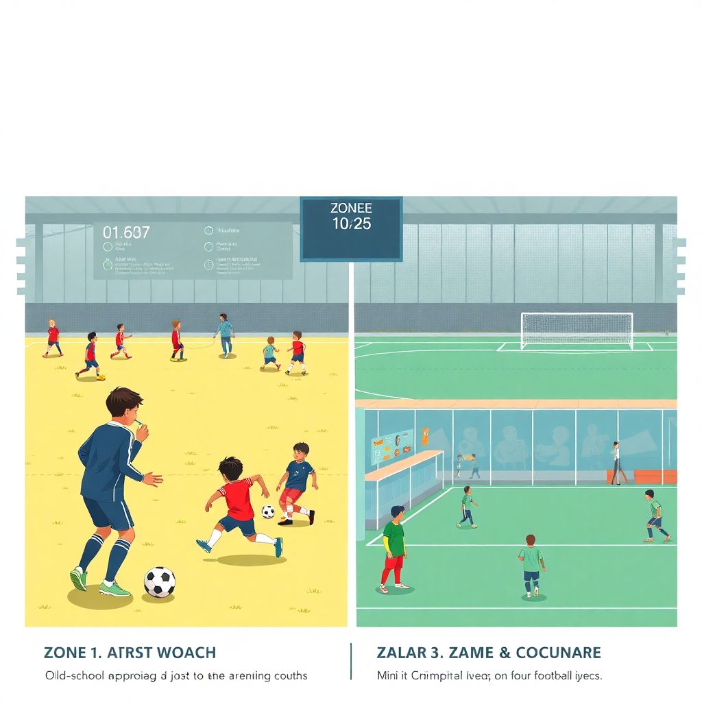 Новейшие методы воспитания юных футболистов в детских футбольных академиях