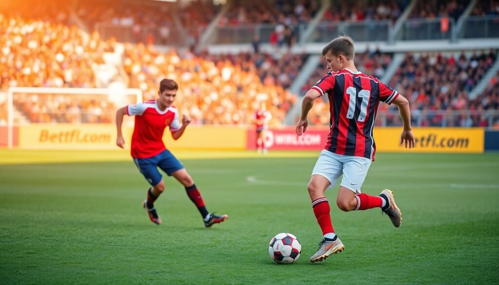 Тактика и развитие поля зрения у молодых футболистов - иллюстрация