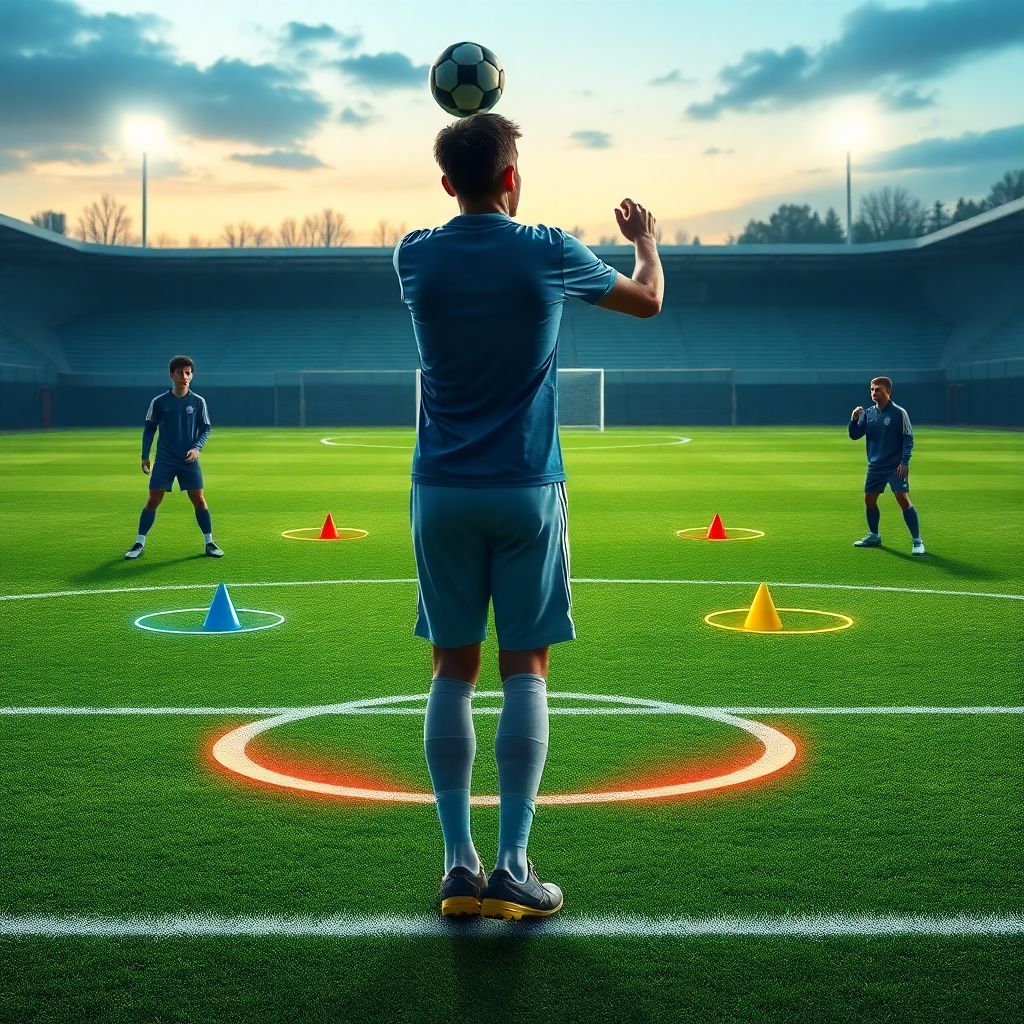 Тактика и развитие поля зрения у молодых футболистов для повышения эффективности игры