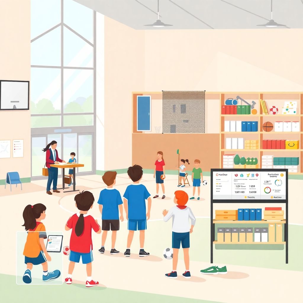 Партнерство академий с местными школами и клубами для развития спорта