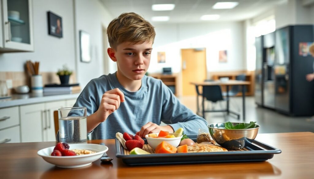 Здоровый образ жизни и рацион для молодежных футболистов - иллюстрация