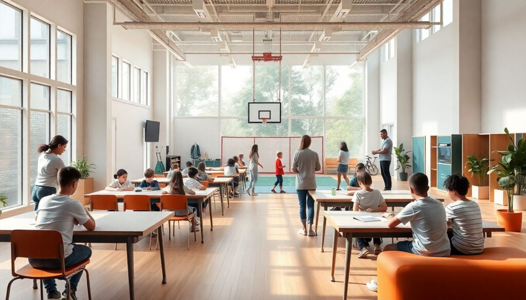 Гармоничное развитие детей: спорт и образование вместе - иллюстрация