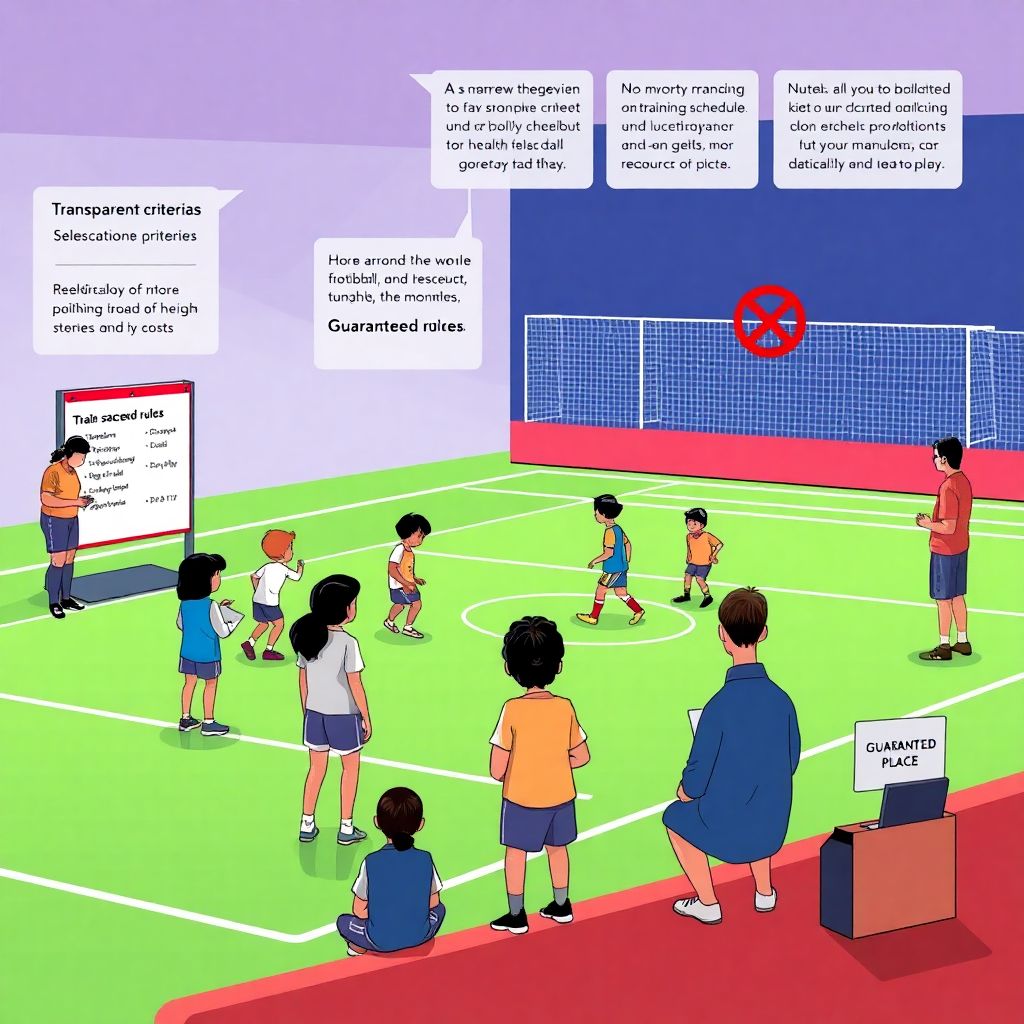 Этические аспекты отбора талантов в детско-юношеском футболе и защита детей