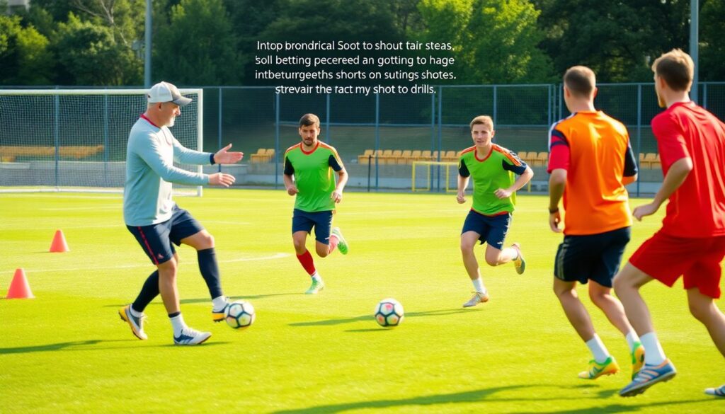 Эффективные методы обучения технике ударов по воротам - иллюстрация