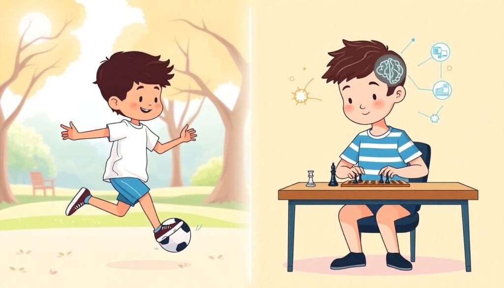 Гармоничное развитие детей: спорт и образование вместе - иллюстрация