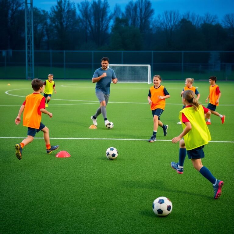 Как развивать реакцию и скорость у детей на поле для успешной игры в футбол