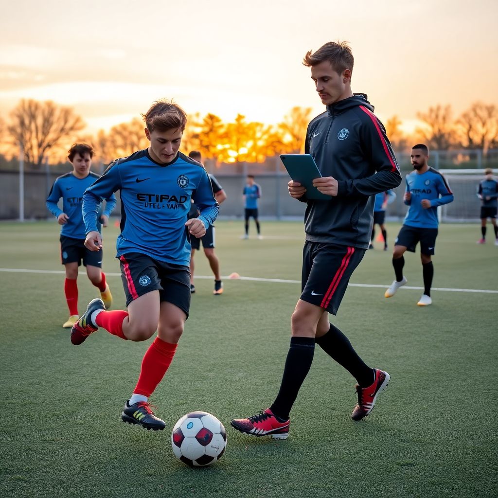Развитие технического мастерства: дриблинг, финты и точный пас в футболе