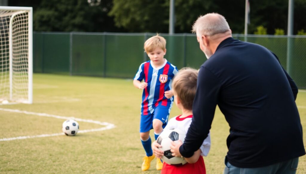 Как организовать семейную поддержку юного футболиста - иллюстрация