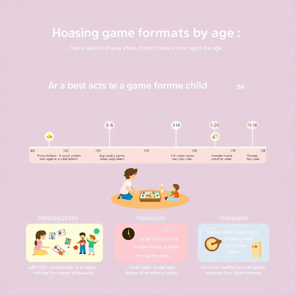 Как выбрать игровой формат для детей и взрослых разных возрастов