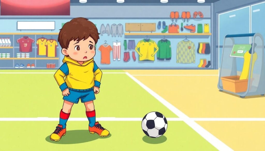 Гигиена и безопасность на тренировках юных футболистов - иллюстрация