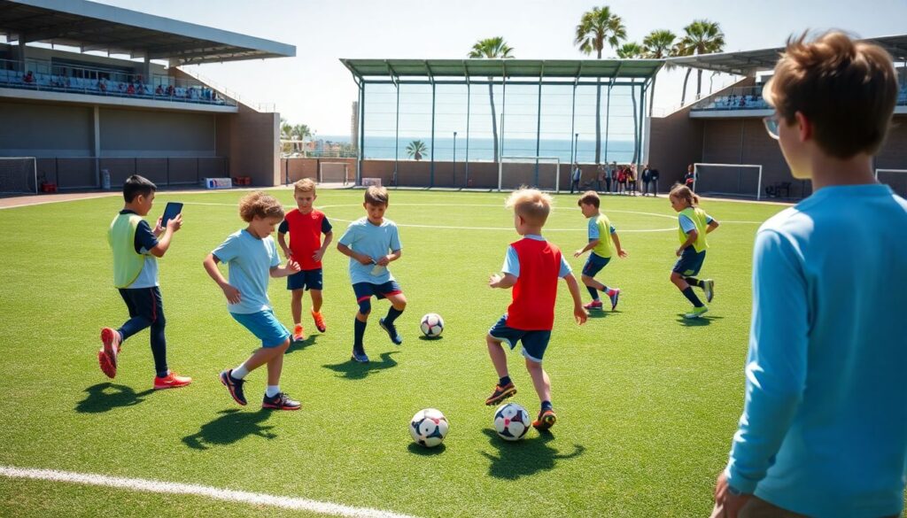 Как организованы лагеря и сборы для юных футболистов - иллюстрация