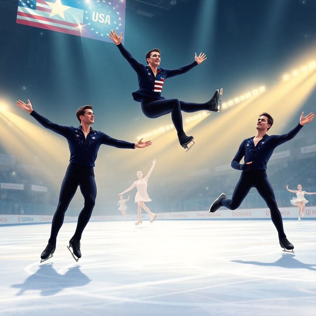 Русскоязычная мужская сборная США по фигурному катанию и Олимпиада‑2026