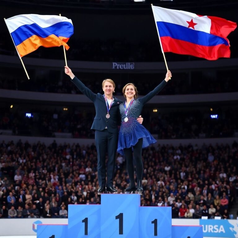 Бывшие российские фигуристы в Праге: русский пьедестал ЧМ‑2026 в парах