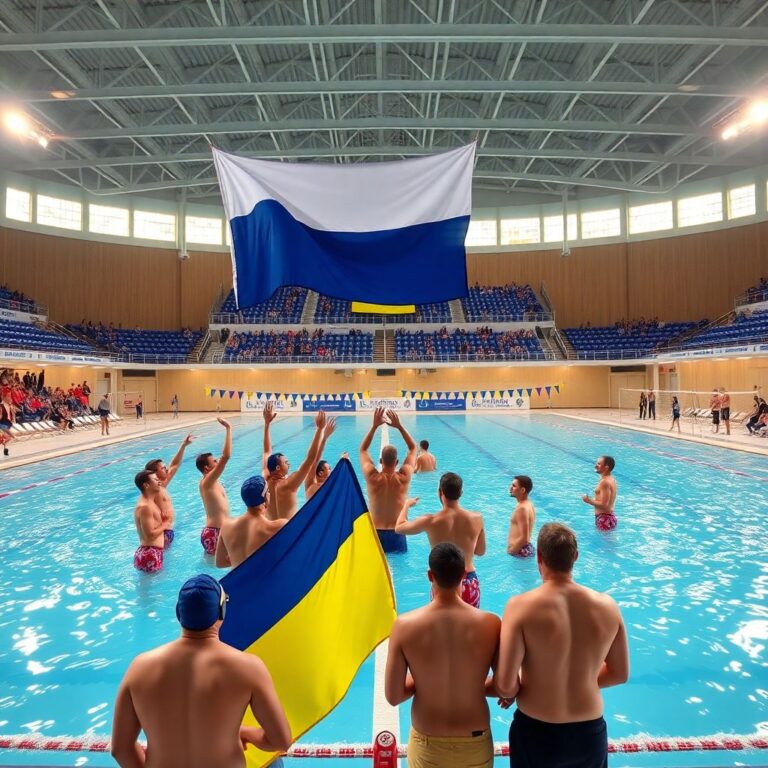 Украина сорвала матч с Россией: техпоражение и возврат флага world aquatics