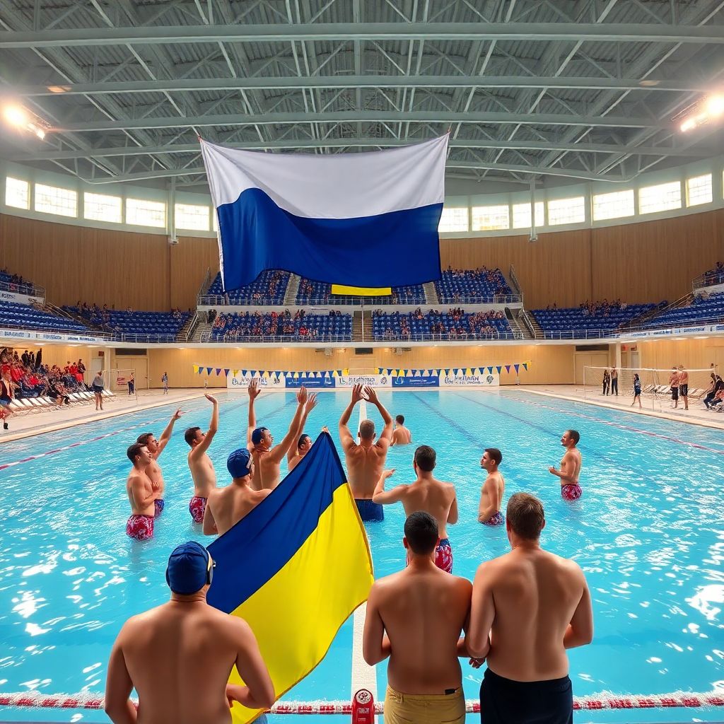 Украина сорвала матч с Россией: техпоражение и возврат флага world aquatics